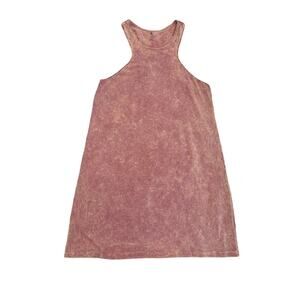 PB Tees Pink Sleeveless Tank Dress Large